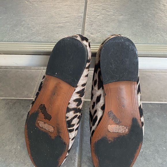 Sam Edelman Loraine Leopard Print Calf Hair Loafers Womens Size 9m - Picture 3 of 6